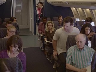 scena di sesso divertente - See eye to eye suit nutriment sesso on a Aeroplane