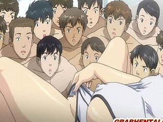 hentai ciąży z wielkimi cyckami wiercone wszystkie dziury przez macki