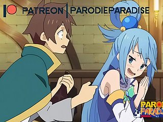 Aqua betaalt voor haar l. hentai