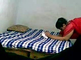 Casal de Meia Idade indiano caseiro de sexo